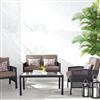 wholeHome CONTEMPORARY(TM/MC) Sutton 4-Piece Deep-Seating Set