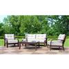 Sequoia 4-piece Deep Seating Set