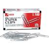 Acco Silver Paper Clips 10-pack