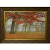 Autumn Mist II By Donna Geisler Framed Textured Print