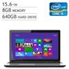 Toshiba® Satellite™ L50-A-02F Bilingual Laptop, i5-3337U