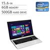 Asus K55A-QH31-WT-CB, Bilingual Laptop, Intel® Core™ i3-3110M
