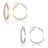 Round Hoop Earrings