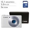 Canon® Powershot S110 12.1MP White Camera