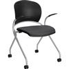 Owen Grey Nesting Chair with Castors