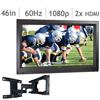 Sunbrite 46-in. SB-4660HD-BL Weatherproof Outdoor LCD HDTV** Bundle